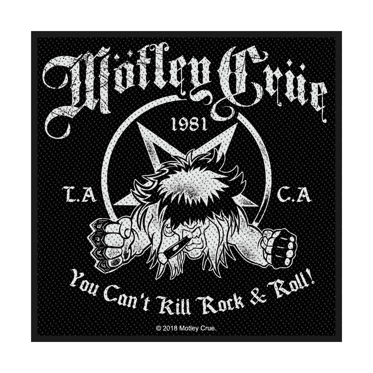 Mötley Crüe - You Cant Kill Rock N Roll Patch Aufnäher
