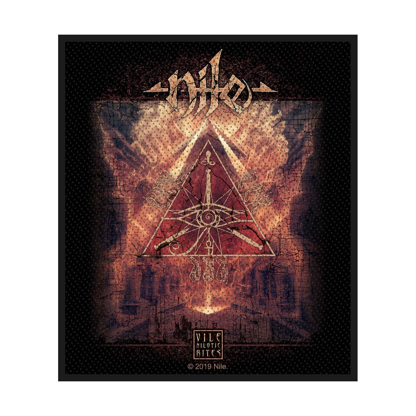 Nile - Vile Nilotic Rites Patch Aufnäher