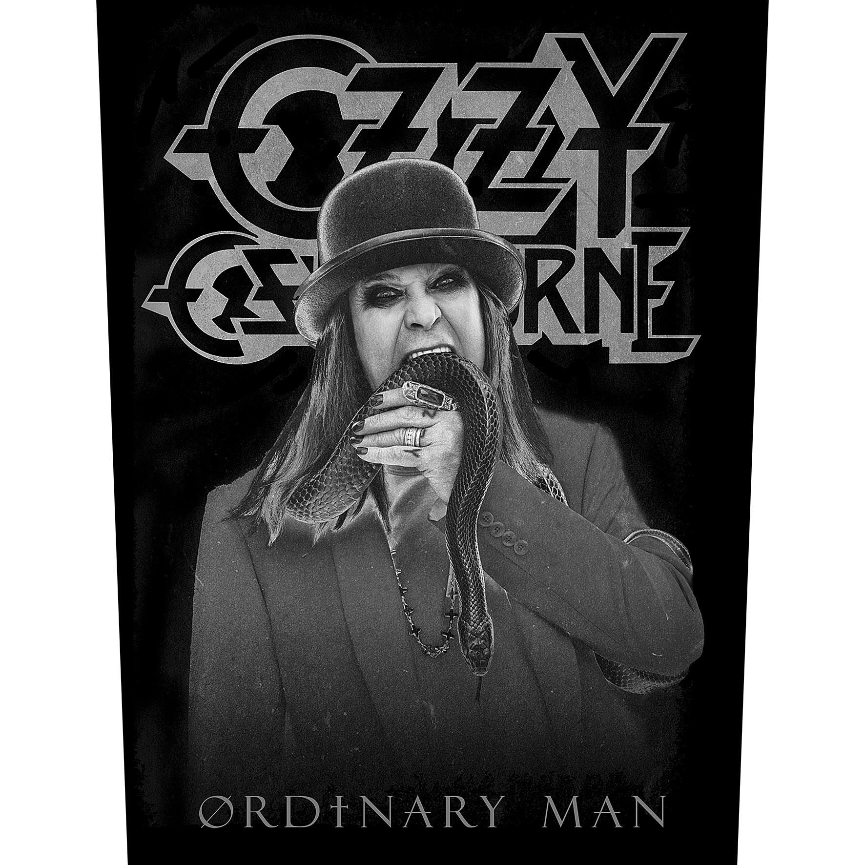 Ozzy Osbourne - Ordinary Man Backpatch Rückenaufnäher