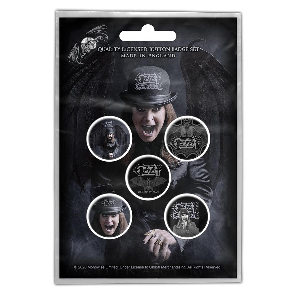 Ozzy Osbourne - Ordinary Man Button-Set