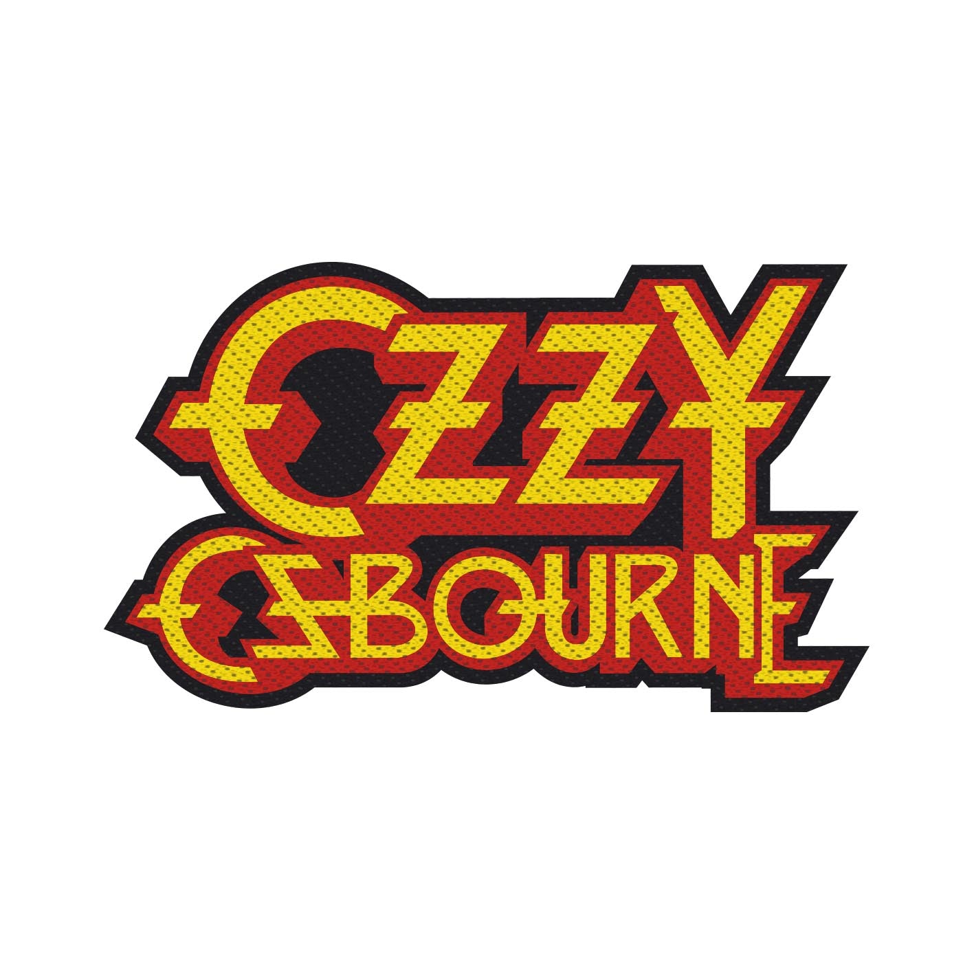 Ozzy Osbourne - Logo Cut-Out Patch Aufnäher