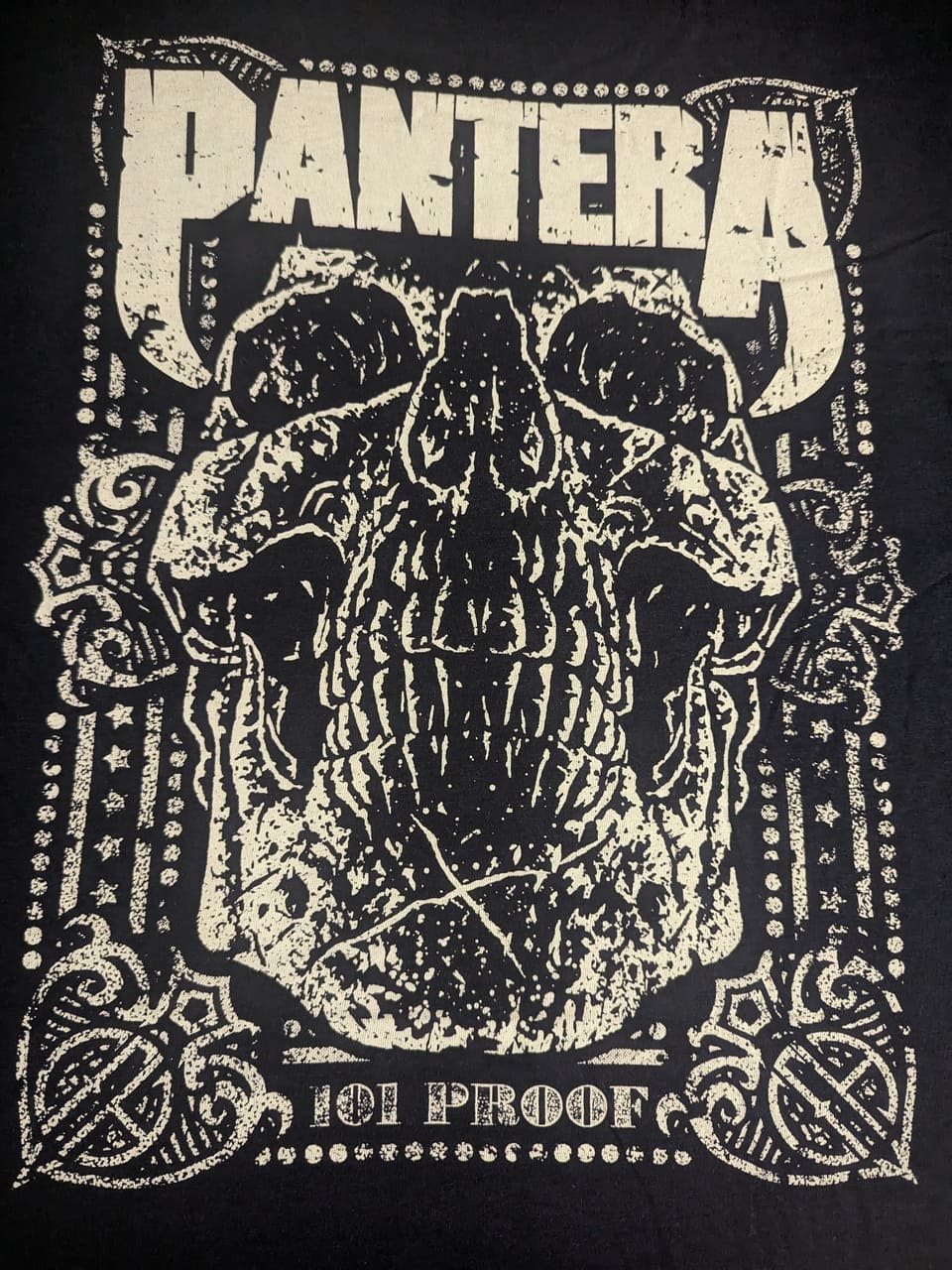 Pantera - 101 Proof Skull T-Shirt