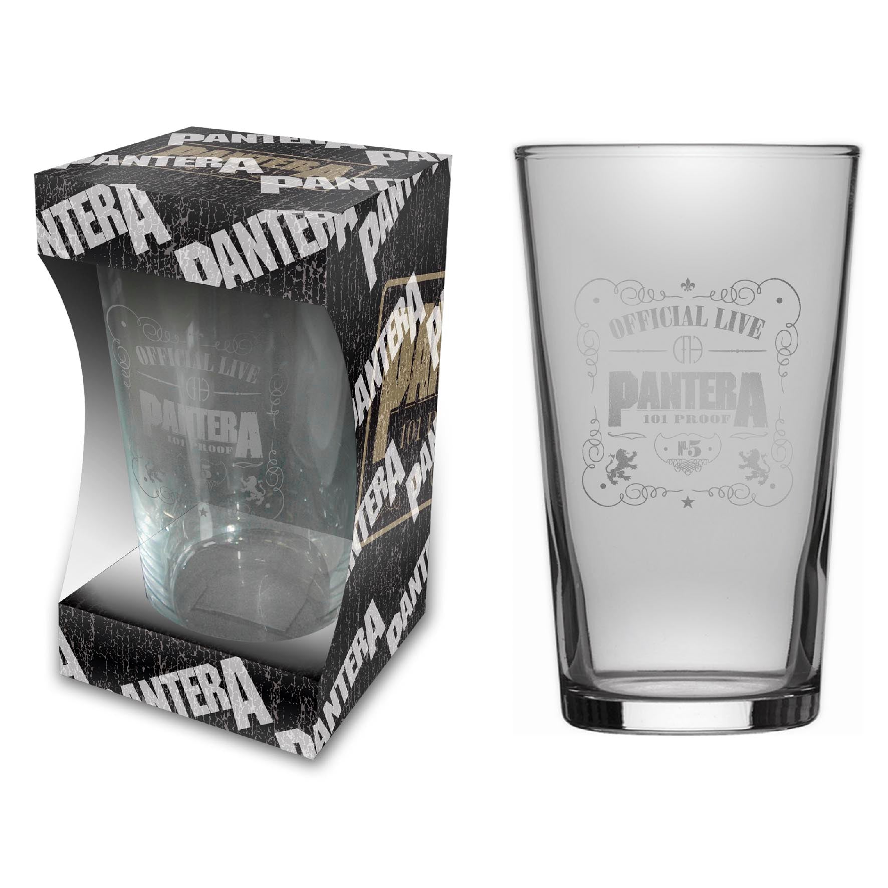 Pantera - 101 Proof Pint Glas 568ml