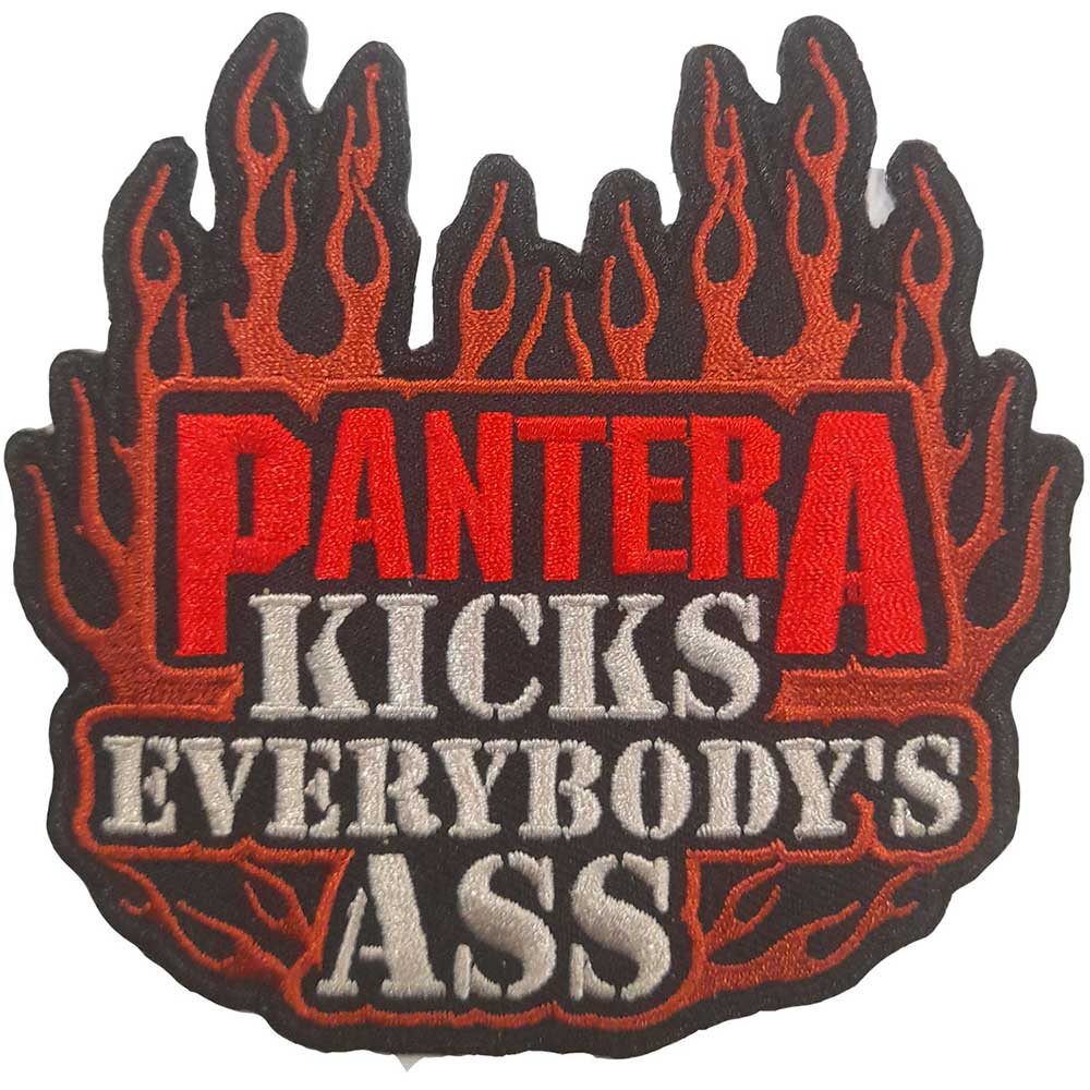 Pantera - Kicks Everybody´s Ass Patch Aufnäher ca. 10x 9,5cm