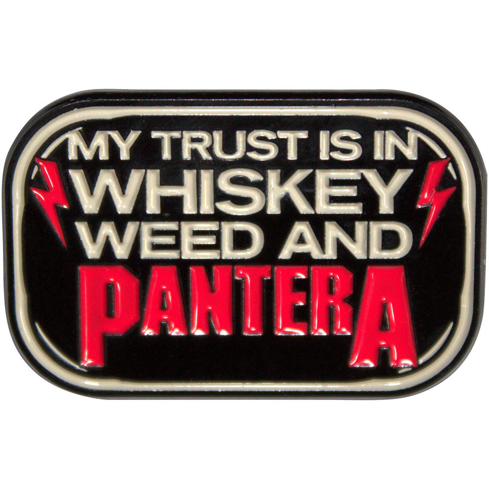 Pantera - My Trust Is In Whisky PIN ca. 3,5cm
