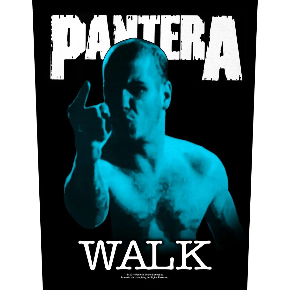 Pantera - Walk Backpatch Rückenaufnäher