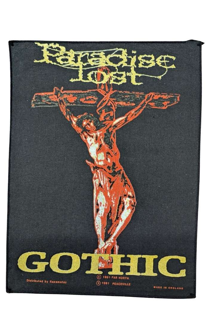 Paradise Lost - Gothic Backpatch Rückenaufnäher RAR