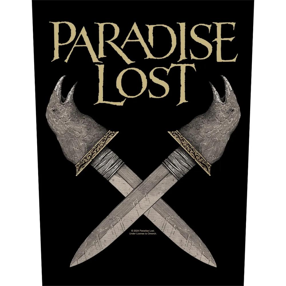 Paradise Lost - Obsidian Dagger Backpatch Rückenaufnäher