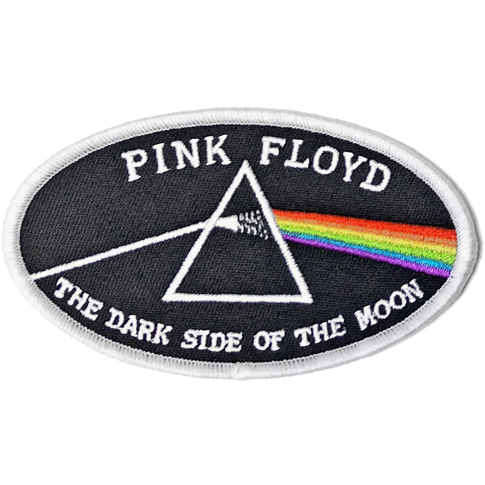 Pink Floyd - Darkside Of The Moon White Border Patch Aufnäher