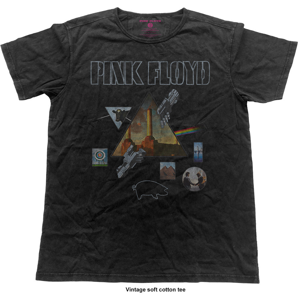 Pink Floyd - Montage Vintage T-Shirt