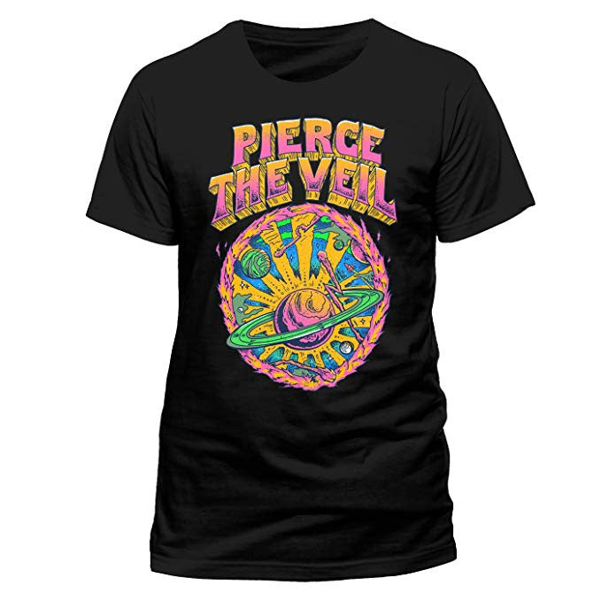 Pierce The Veil - Spacepizza Band T-Shirt NEU Gr. XL