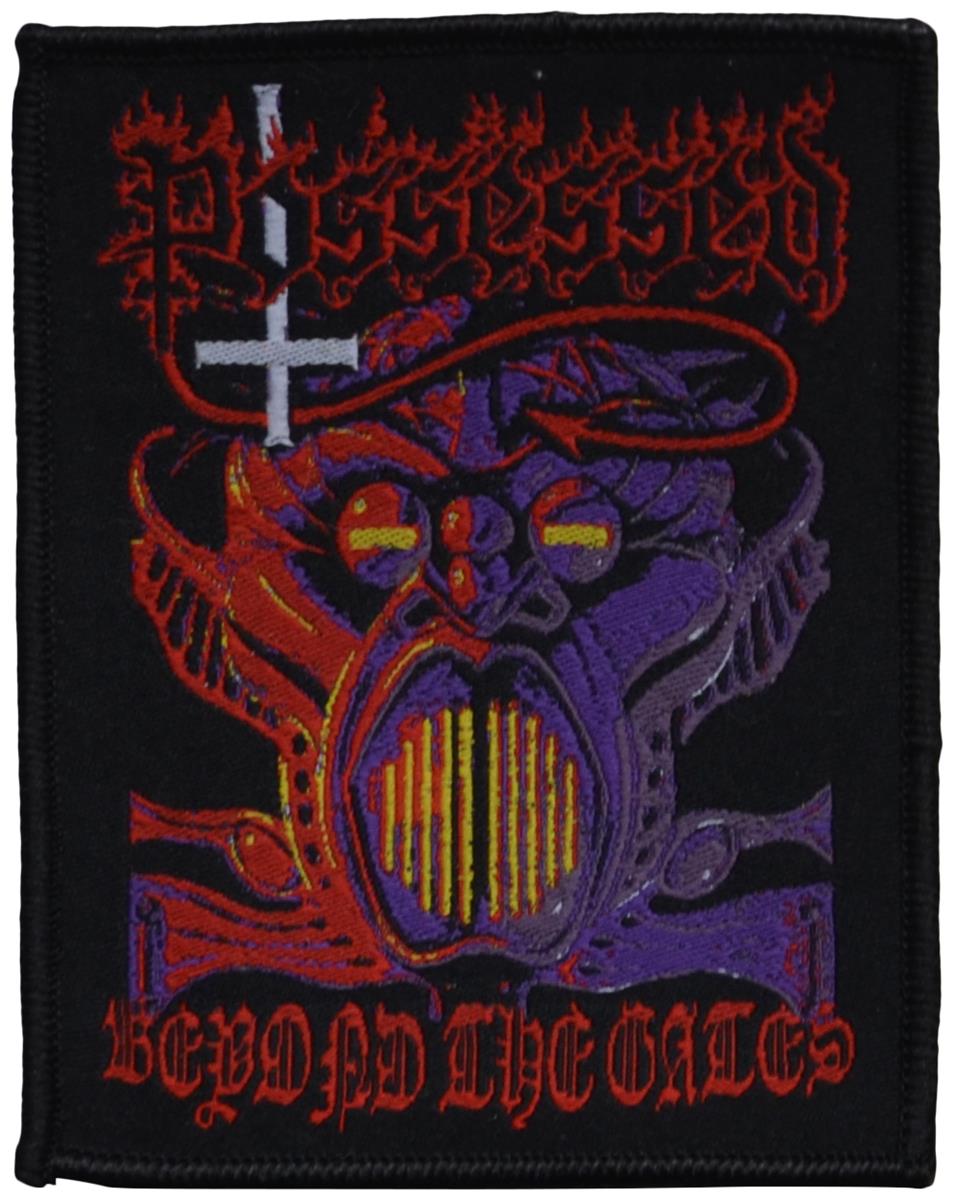 Possessed - Beyond The Gates Aufnäher ca. 8x 10cm