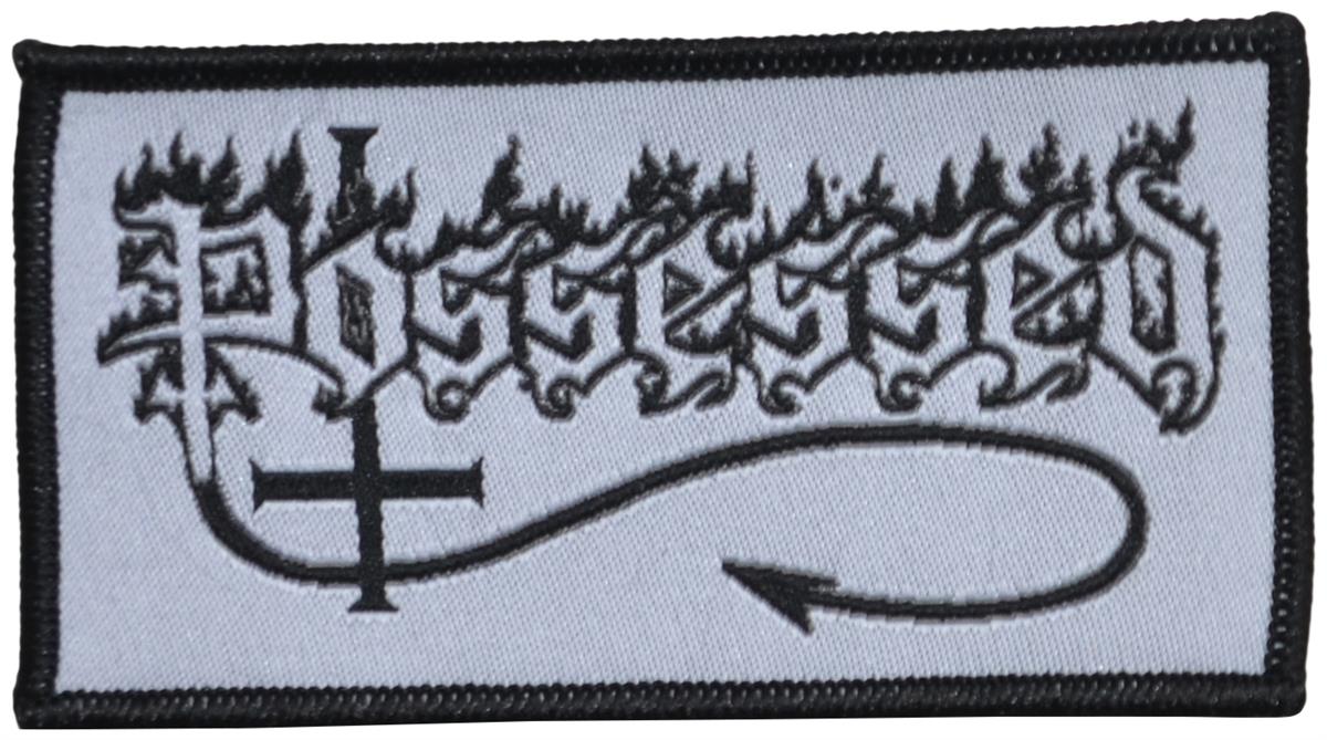 Possessed - Black Logo Aufnäher Patch ca. 10x 5,2cm