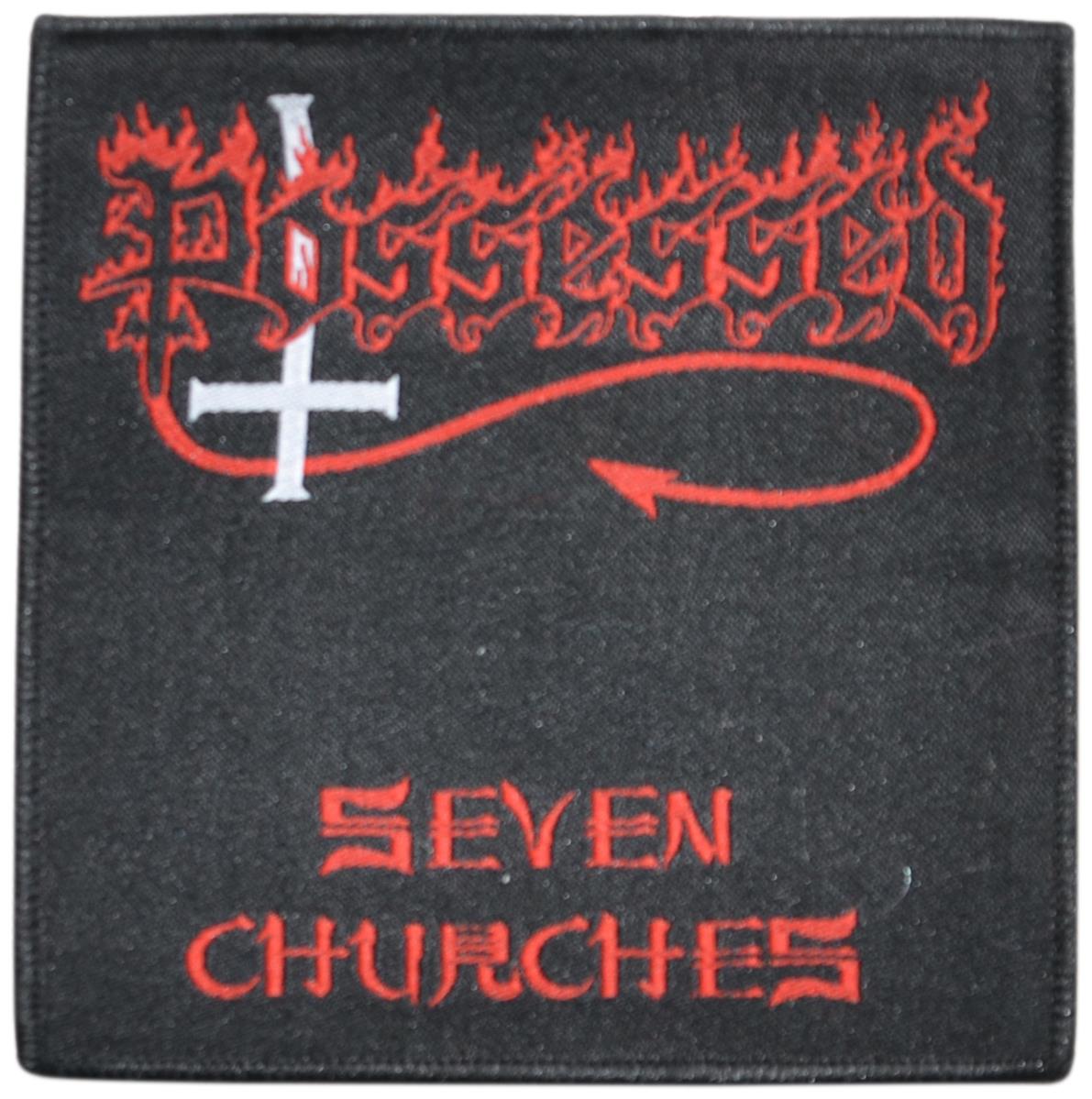 Possessed - Seven Churches Aufnäher Patch ca. 10x 10cm