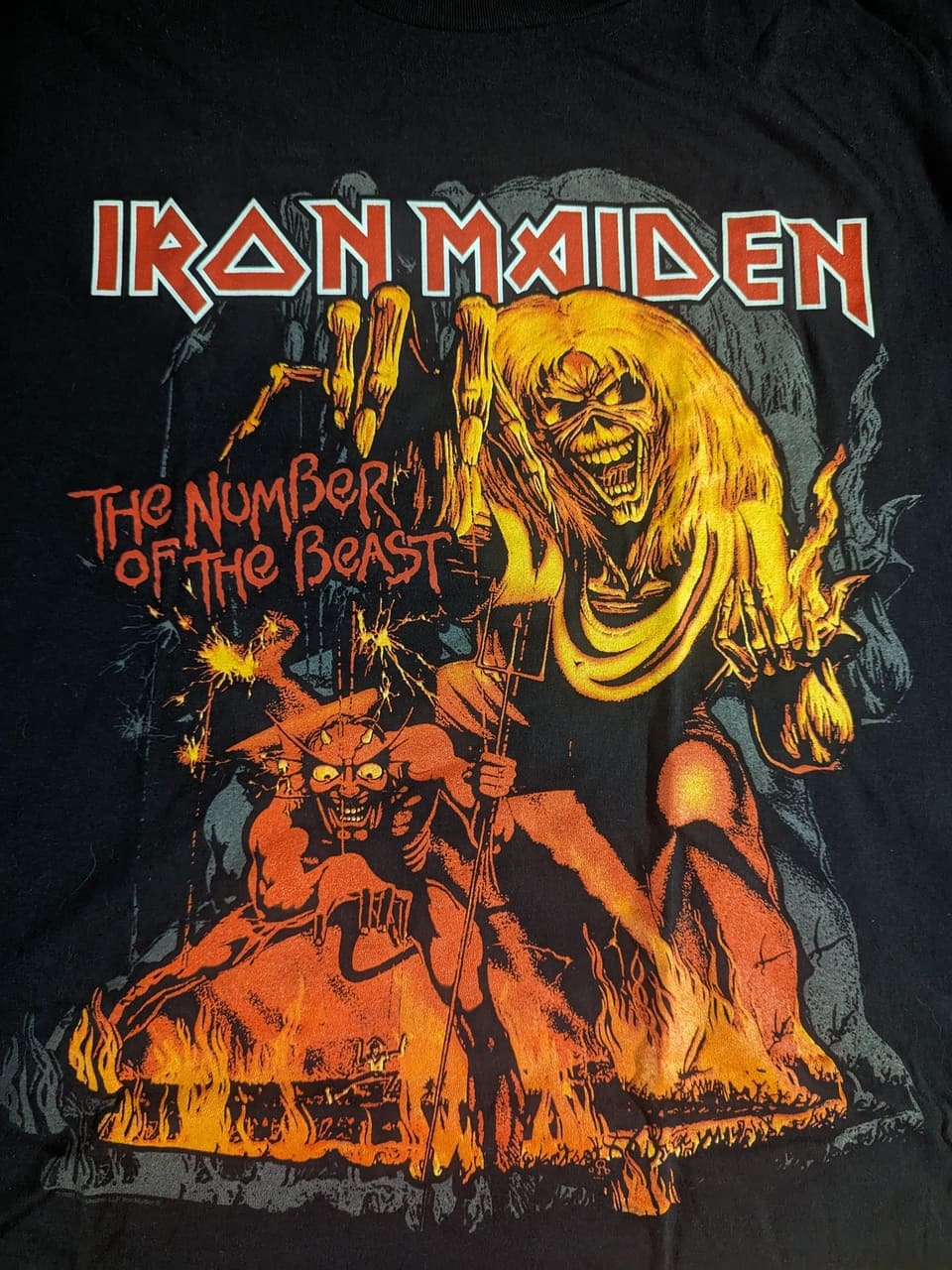 Iron Maiden - Number Of The Beast Graphic T-Shirt