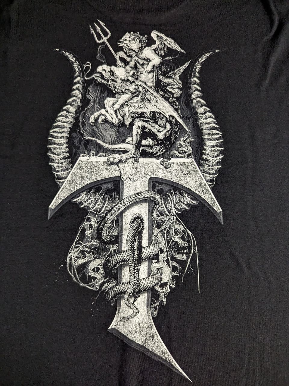 Testament - Pitchfork Horns T-Shirt