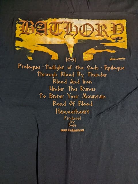 Bathory - Twilight Of The Gods T-Shirt
