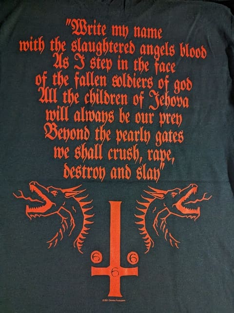 Marduk - Demon With Wings T-Shirt