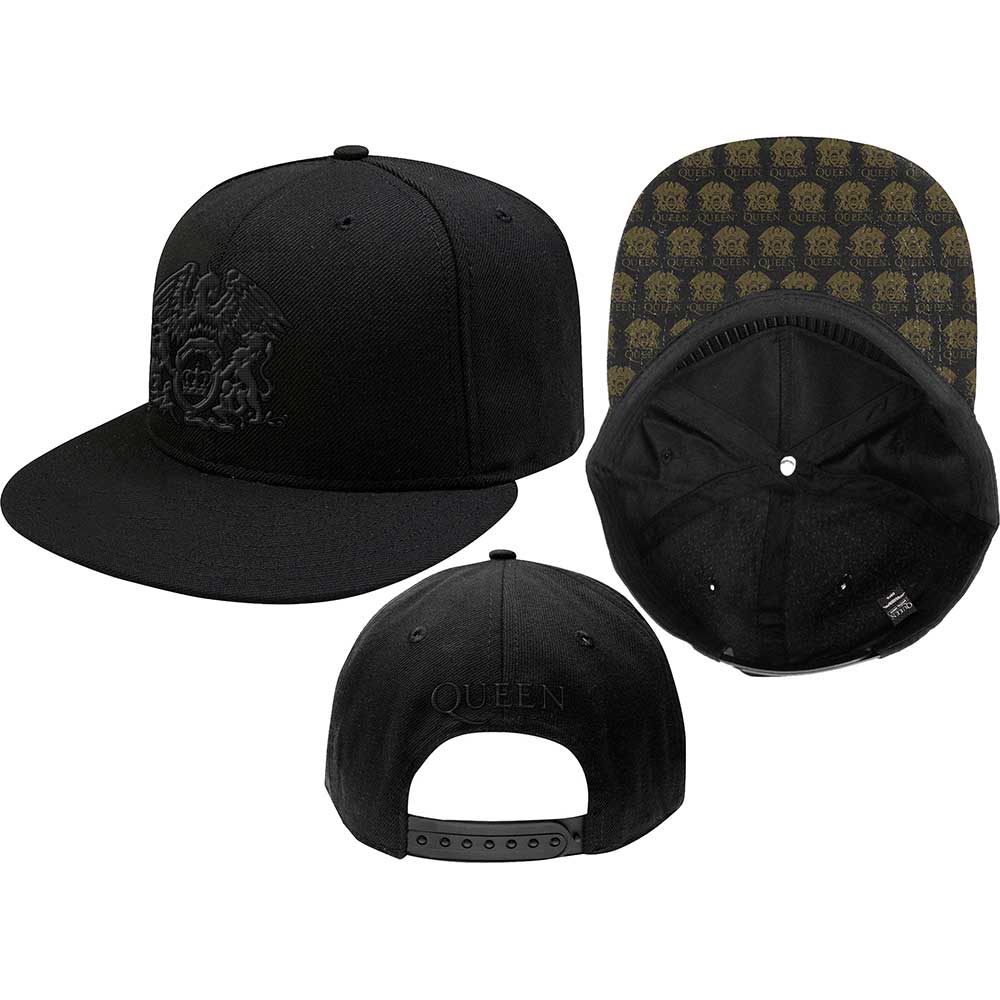 Queen - Black Logo Snapback CAP