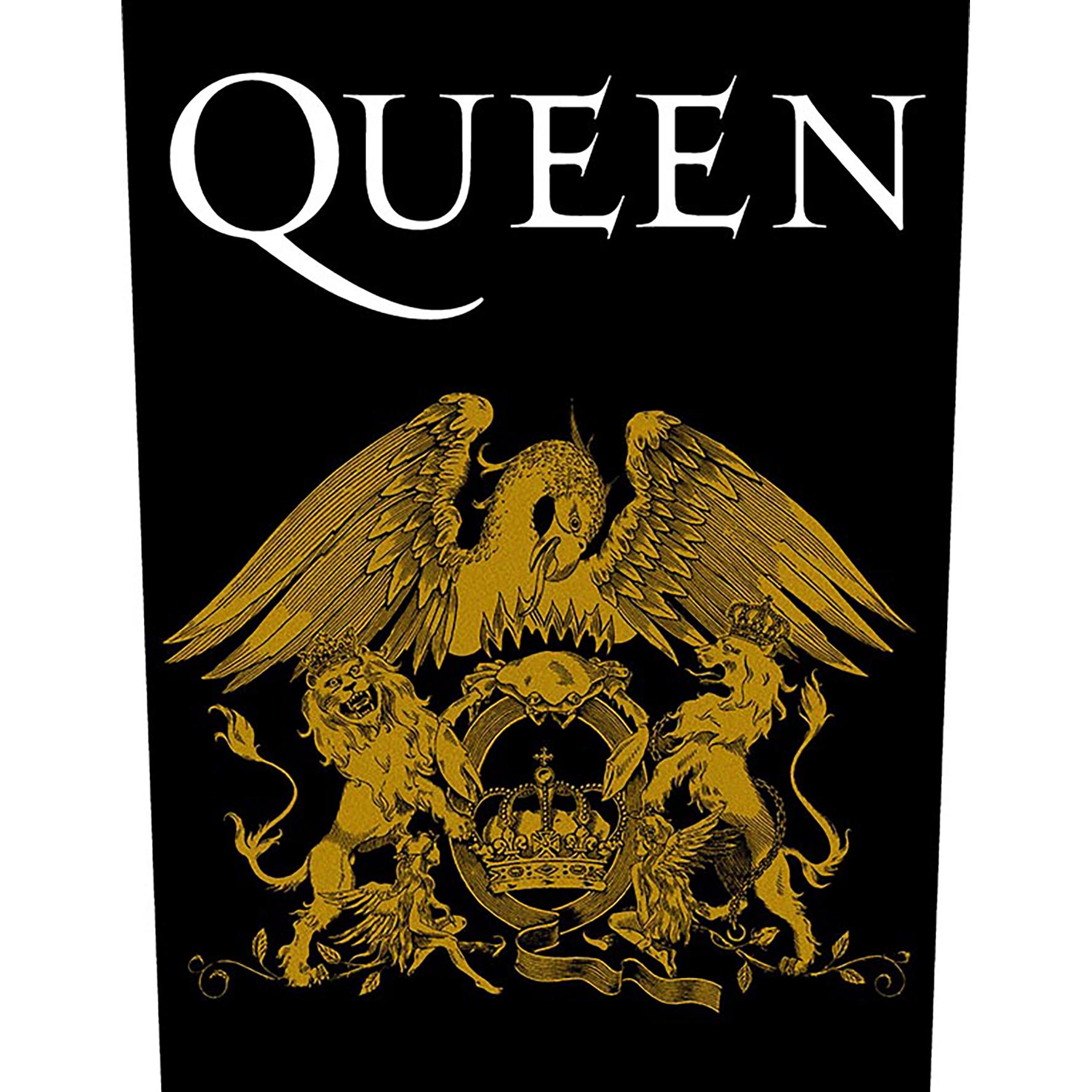 Queen - Crest Backpatch Rückenaufnäher