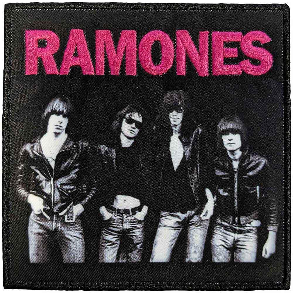 Ramones - Band Photo Printed Patch Aufnäher