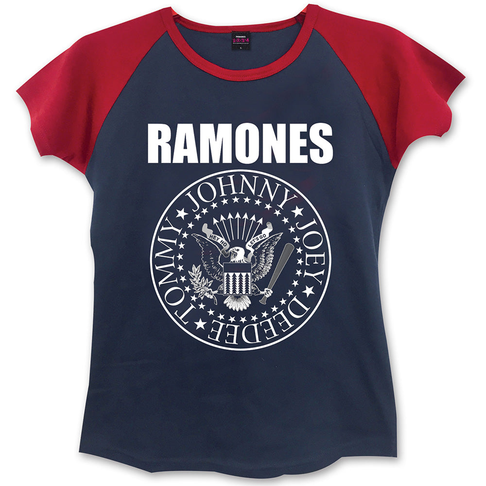 Ramones - Presidental Seal Damen Girlie Shirt Gr. L