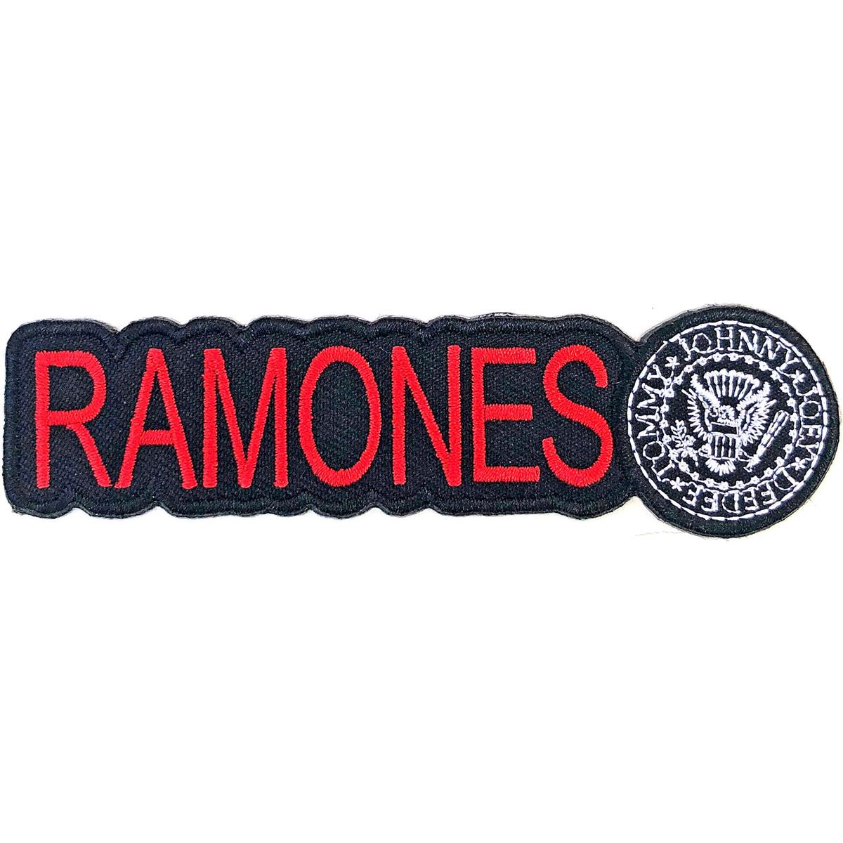 Ramones - Logo And Seal Patch Aufnäher