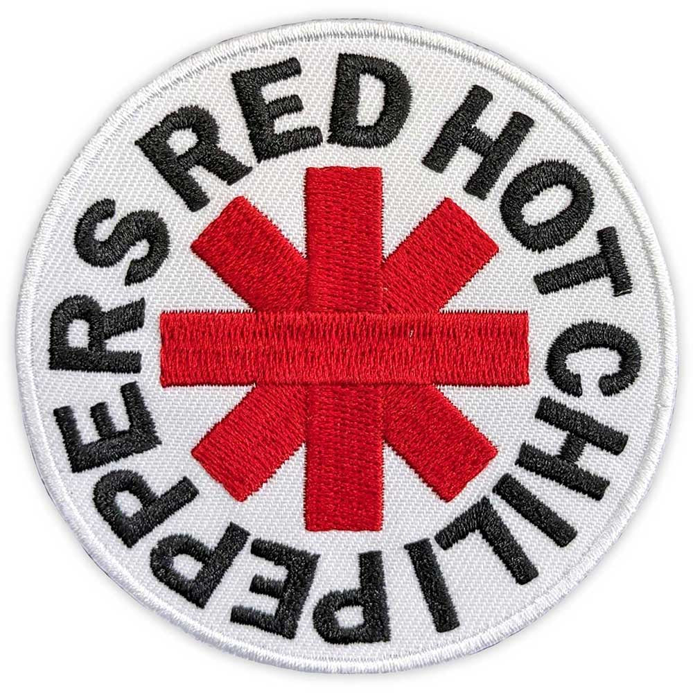 Red Hot Chili Peppers - Asterisk (White) Patch Aufnäher ca. 7,6cm