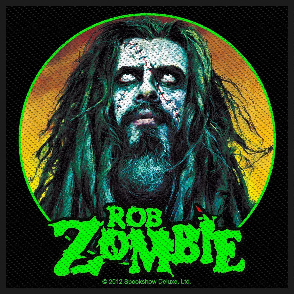 Rob Zombie - Zombie Face Patch Aufnäher