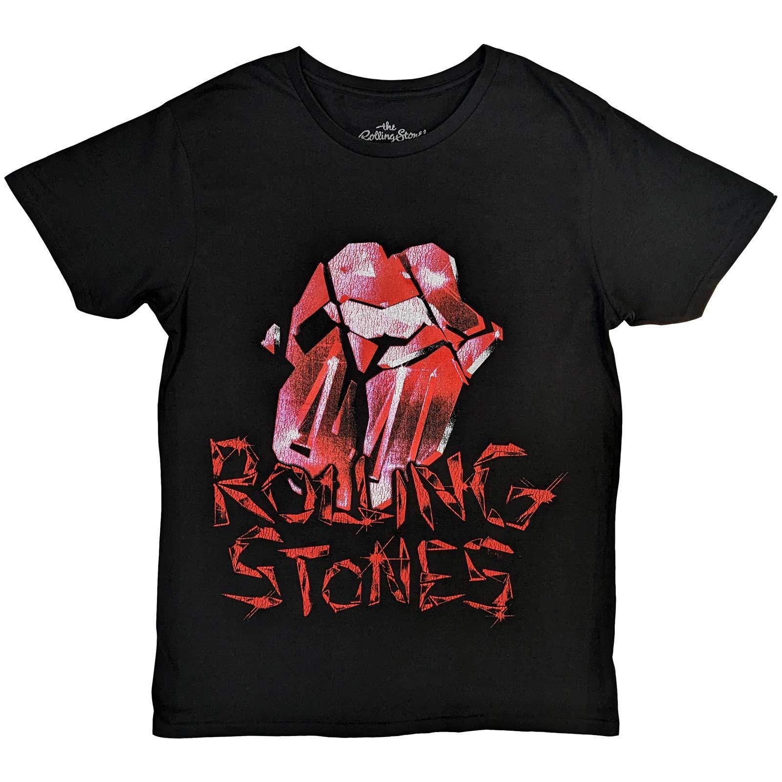 Rolling Stones - Hackney Diamonds Cracked Glass Tongue T-Shirt