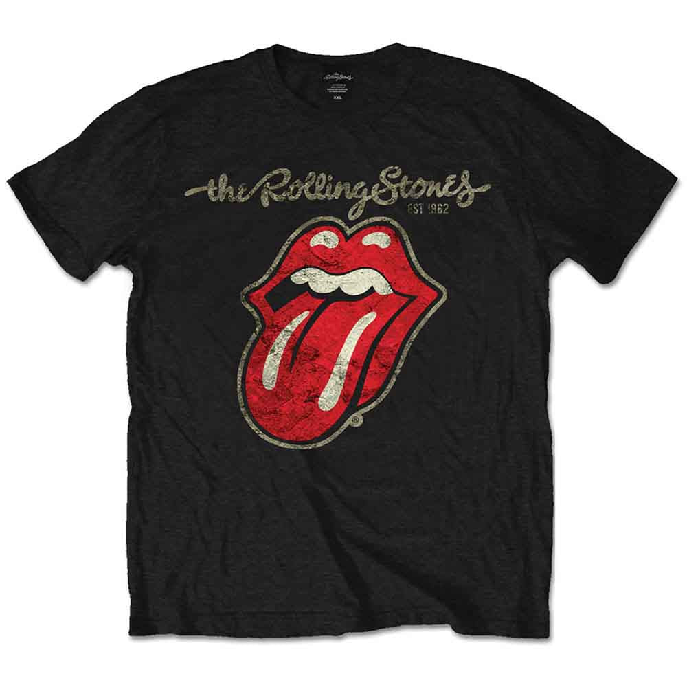 Rolling Stones - Plastered Tongue T-Shirt