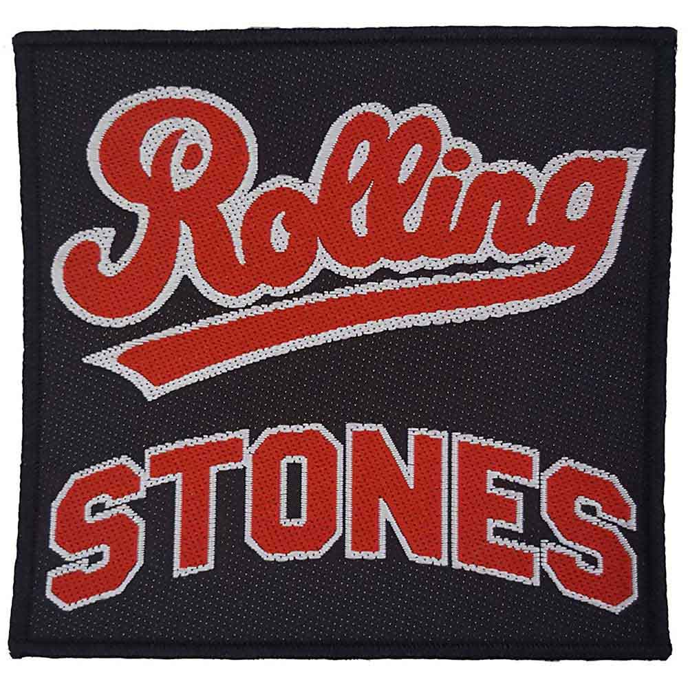 The Rolling Stones - Team Logo Square Patch Aufnäher