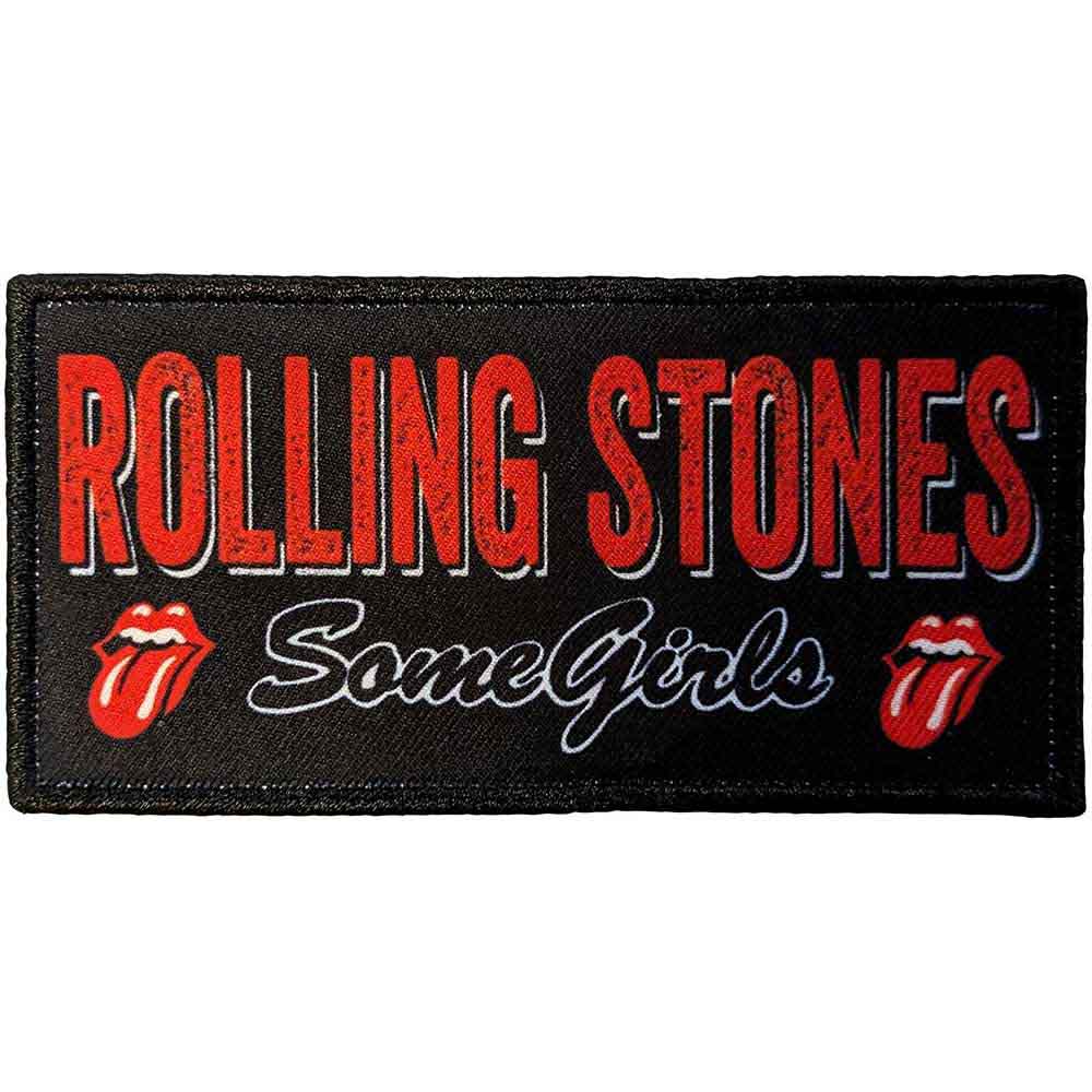 The Rolling Stones - Some Girls Logo Printed Patch Aufnäher
