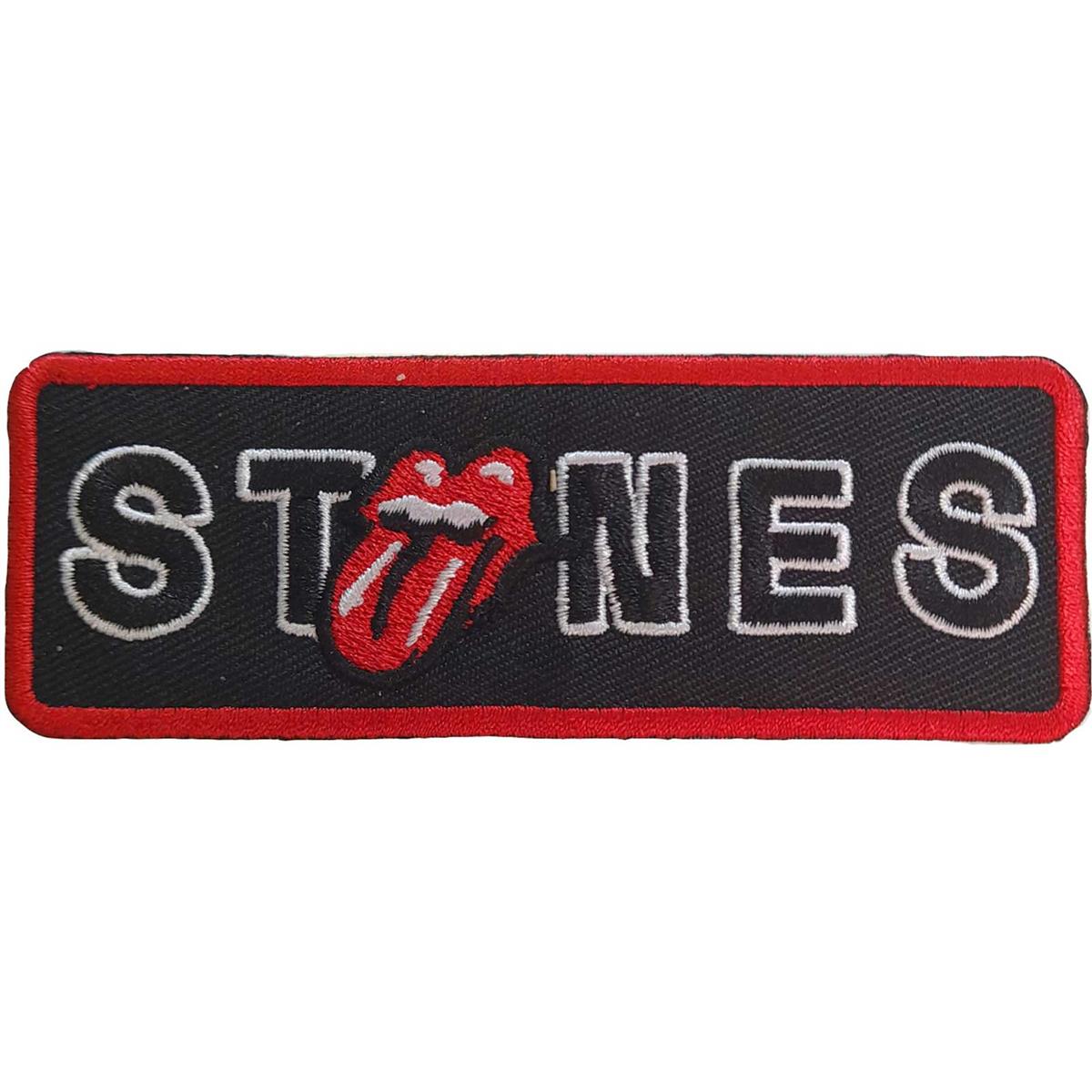 Rolling Stones, The - Bordered No Filter Licks Patch Aufnäher ca. 3x 11,3cm
