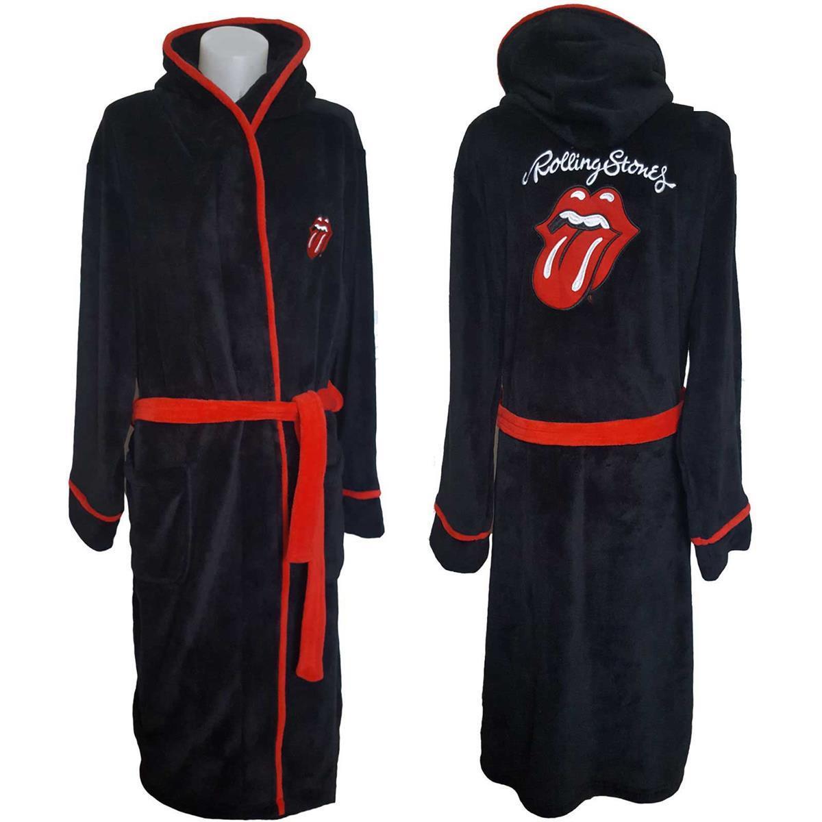 Rolling Stones - Classic Tongue Premium Bademantel