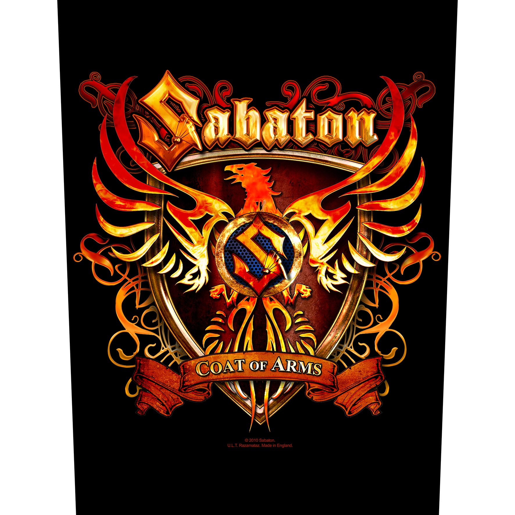 Sabaton - Coat Of Arms Rückenaufnäher