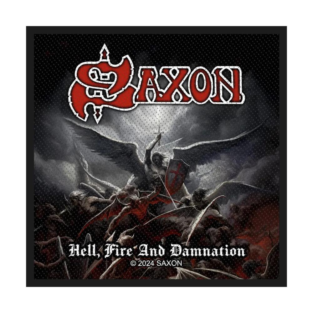 Saxon - Hell, Fire And Damnation Patch Aufnäher