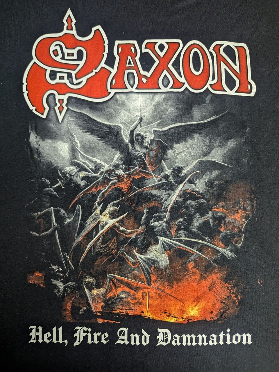 Saxon - Hell, Fire And Damnation T-Shirt