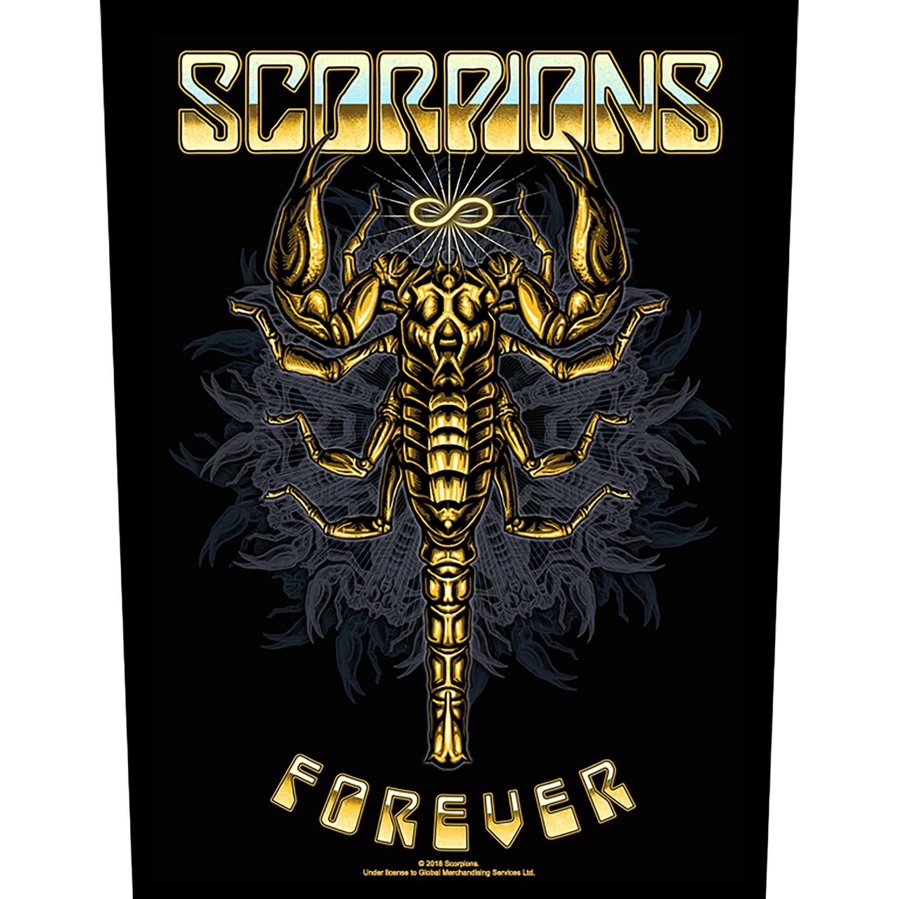 Scorpions - Forever Backpatch Rückenaufnäher