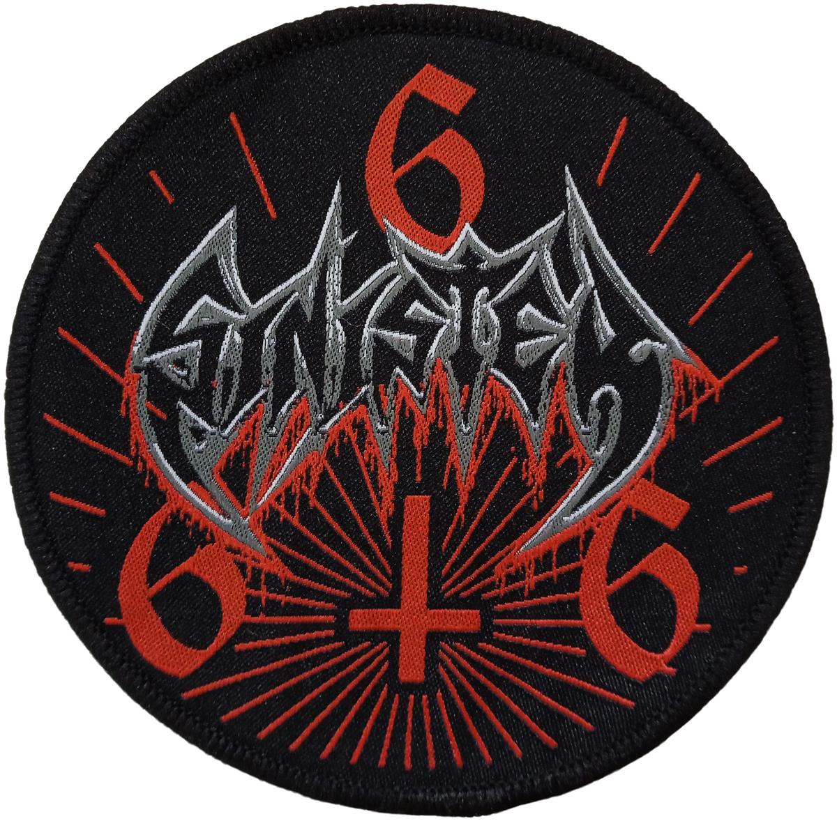 Sinister - 666 Round Patch Aufnäher ca. 10cm