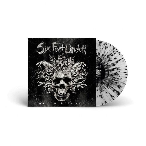 Six Feet Under - Death Rituals (Clear B/W Splatter) Ltd. Vinyl