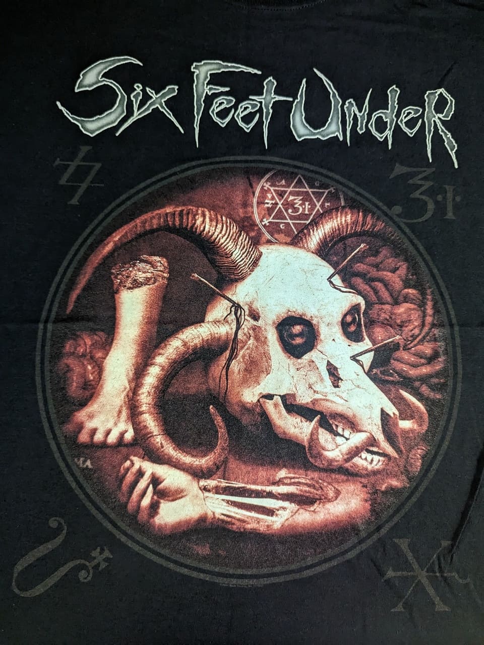 Six Feet Under - Euro Tour T-Shirt