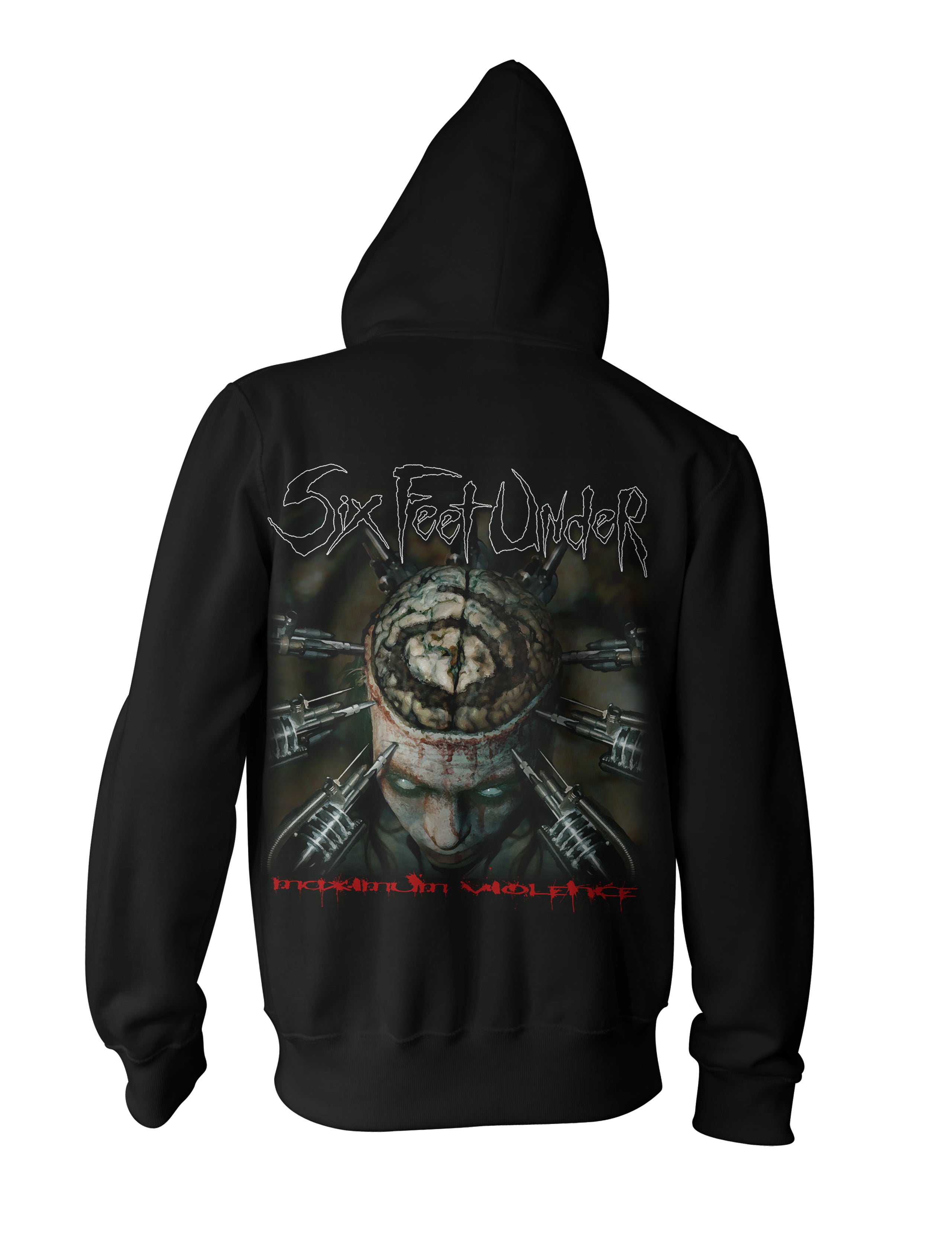 Six Feet Under - Maximum Violence Kapuzenjacke / Zipper