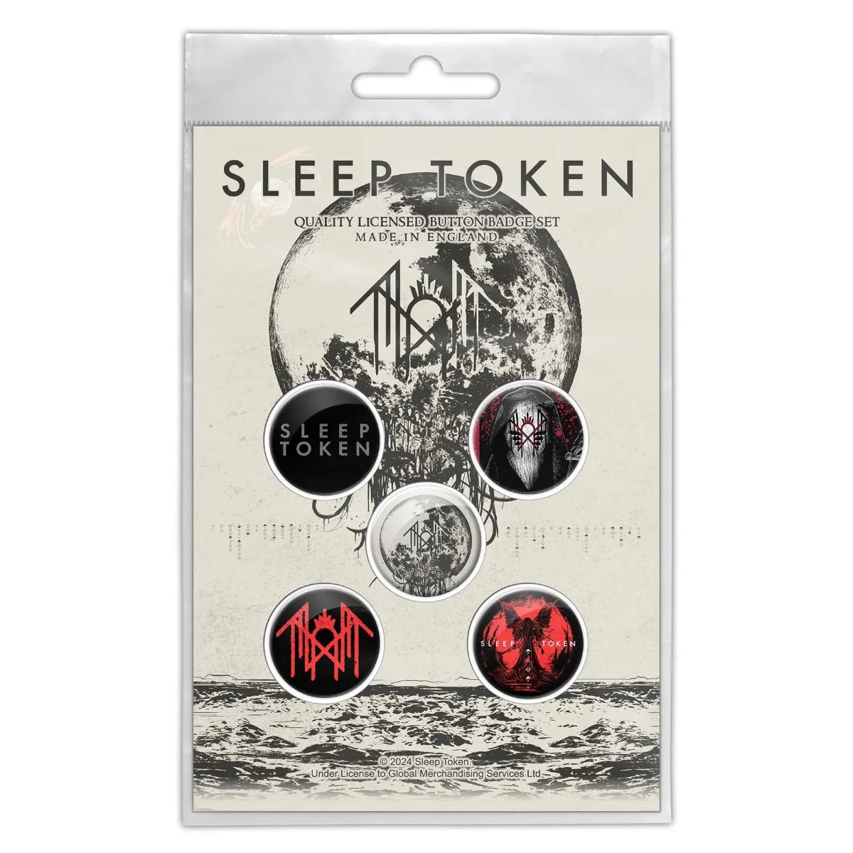 Sleep Token - Take Me Back To Eden Button-Set