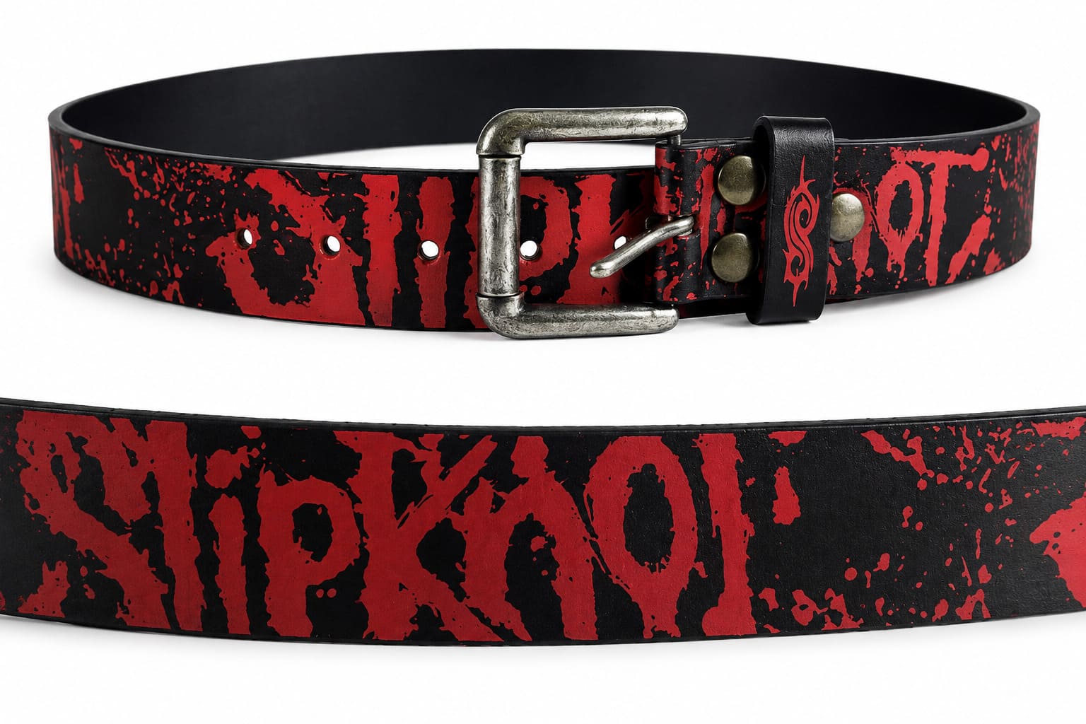 Slipknot - Bloody Logo Gürtel L ca. 95cm