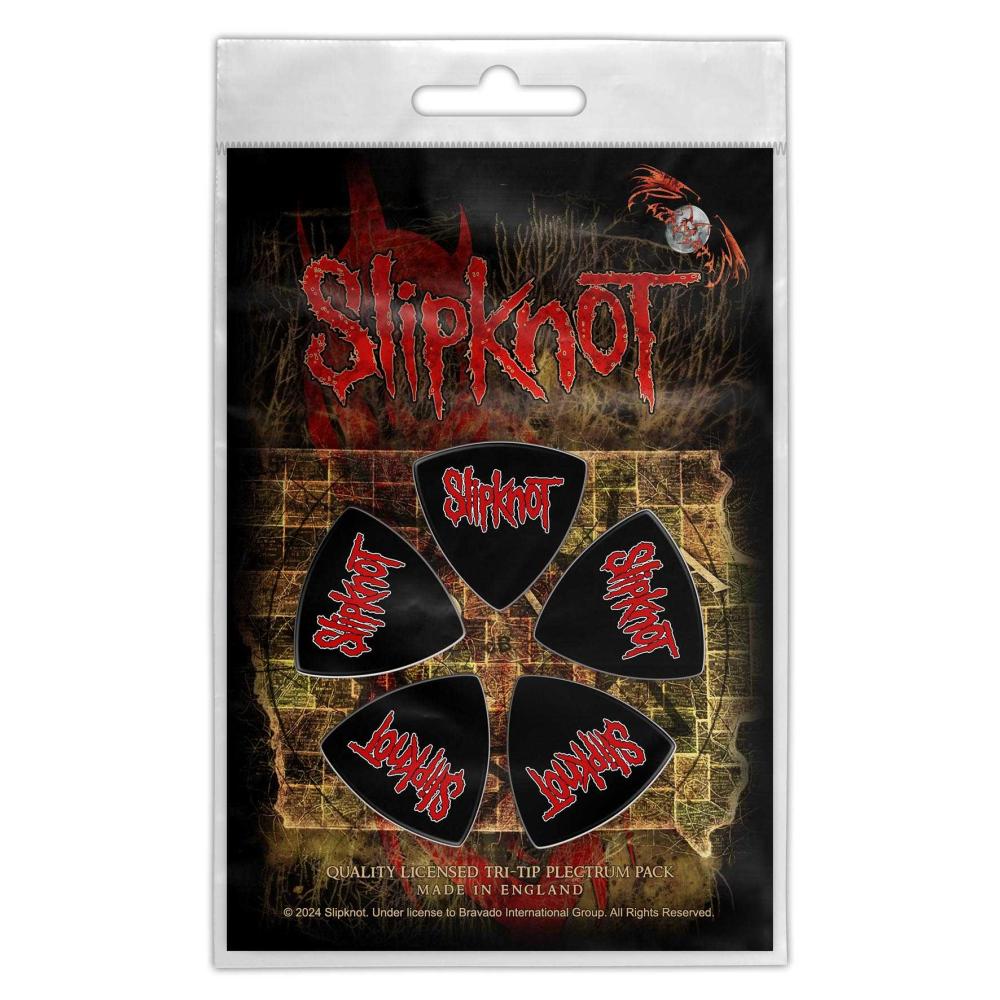 Slipknot - Logo Tri-Tip Plektrum-Set