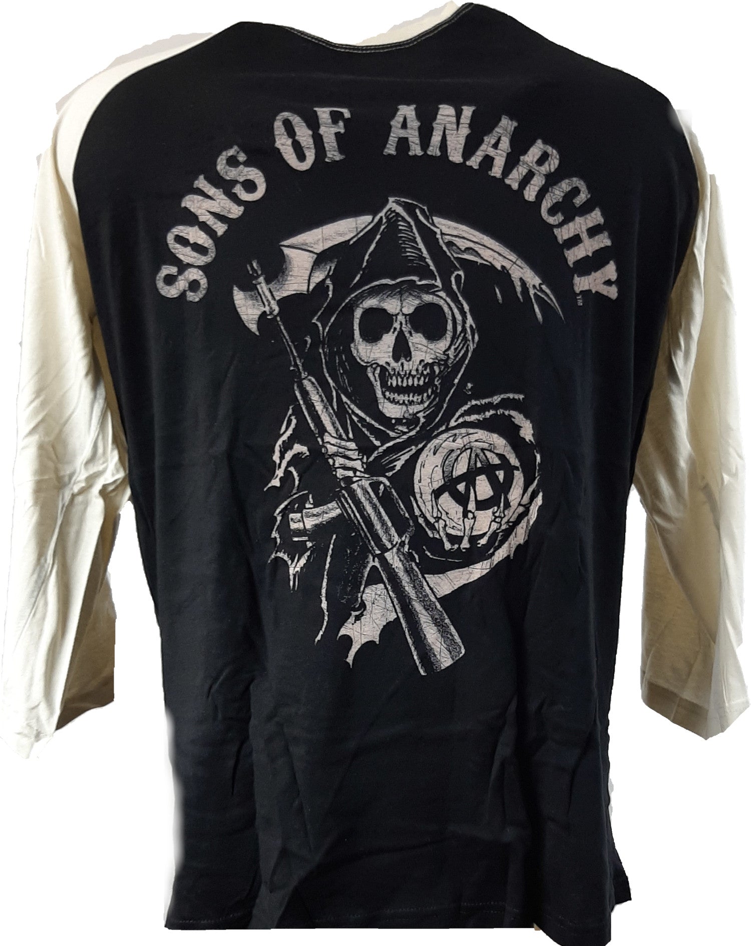 Film - Sons Of Anarchy - Reaper Baseball Shirt