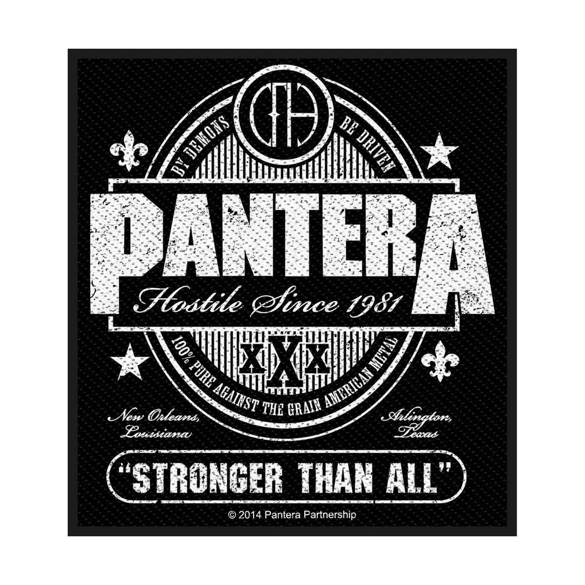 Pantera - Stronger Than All Patch Aufnäher