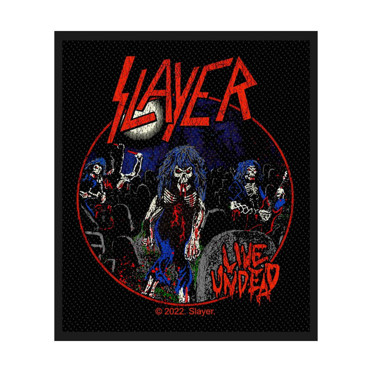 Slayer - Live Undead Patch Aufnäher