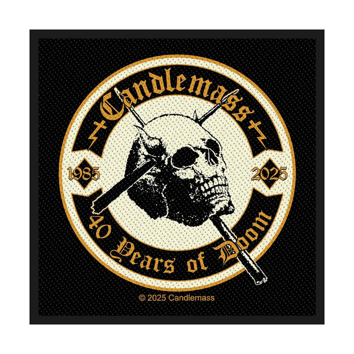 Candlemass - 40 Years Of Doom Patch Aufnäher
